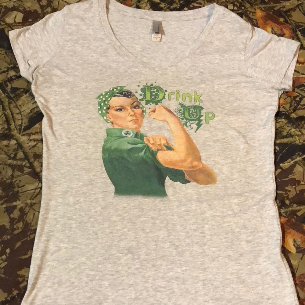 Irish drinking t shirt. Never been worn.